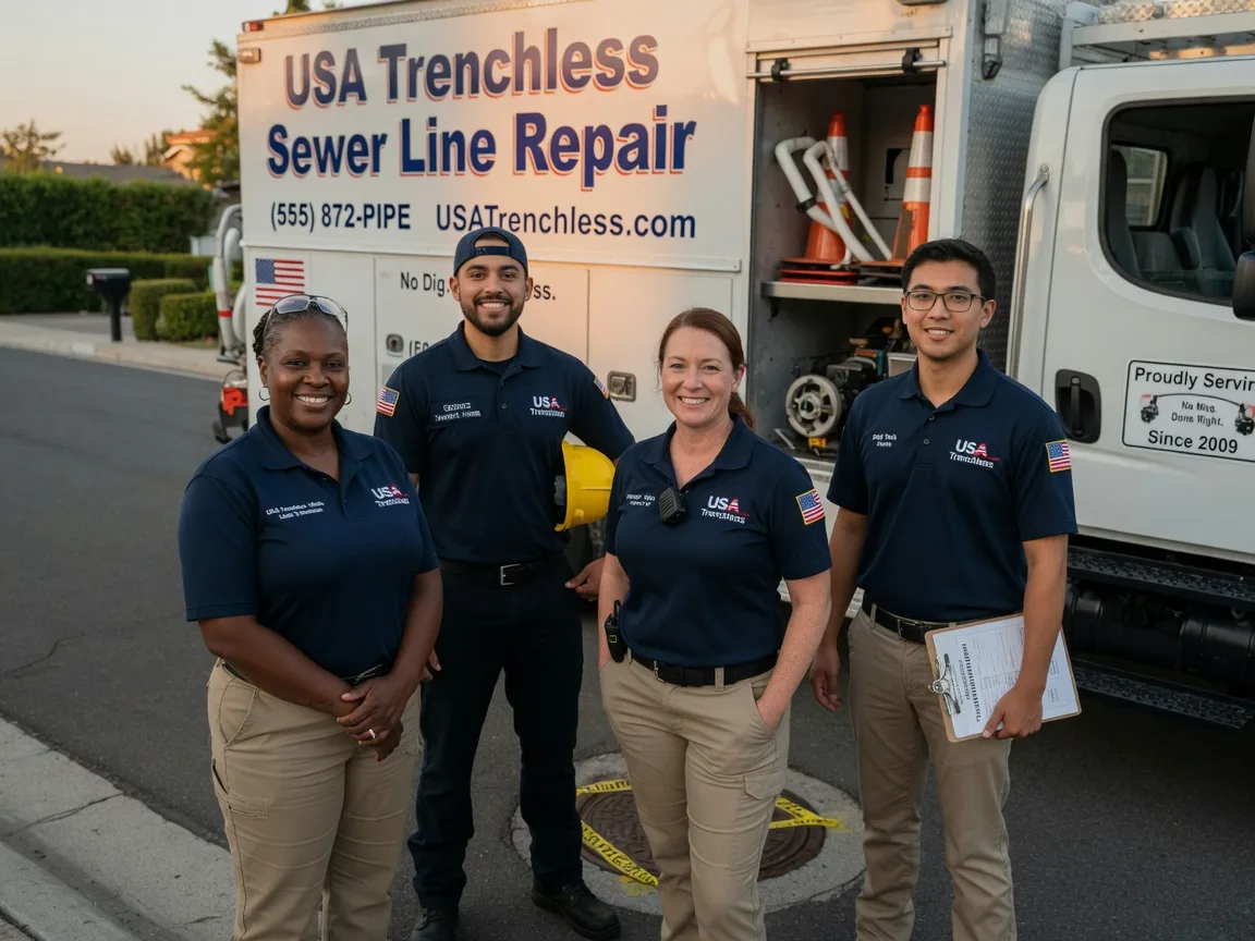 Sewer Line Repair company in Fredericksburg, IN